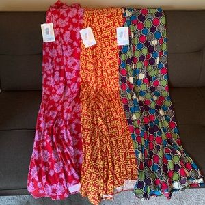 LuLaRoe Maxi skirt/dress size medium